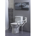 Barre d'appui WC pro pied fixe