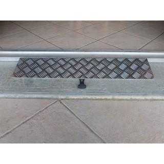 Rampe coin pour franchissement 3 cm