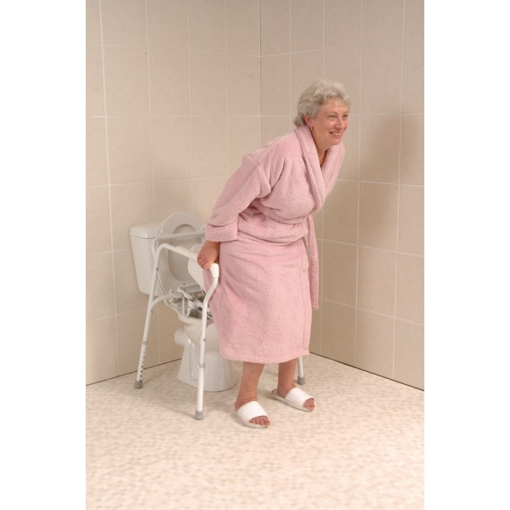 Siège releveur de toilettes pour se lever s'asseoir en douceur aux WC