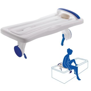 Planche de bain à ventouses grande capacité jusqu'à 200 kg 