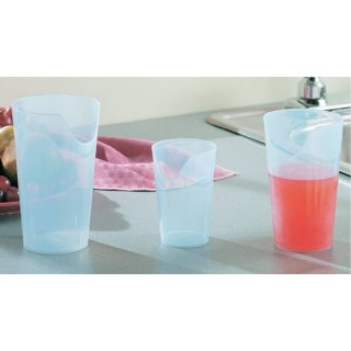 verre à découpe nasale