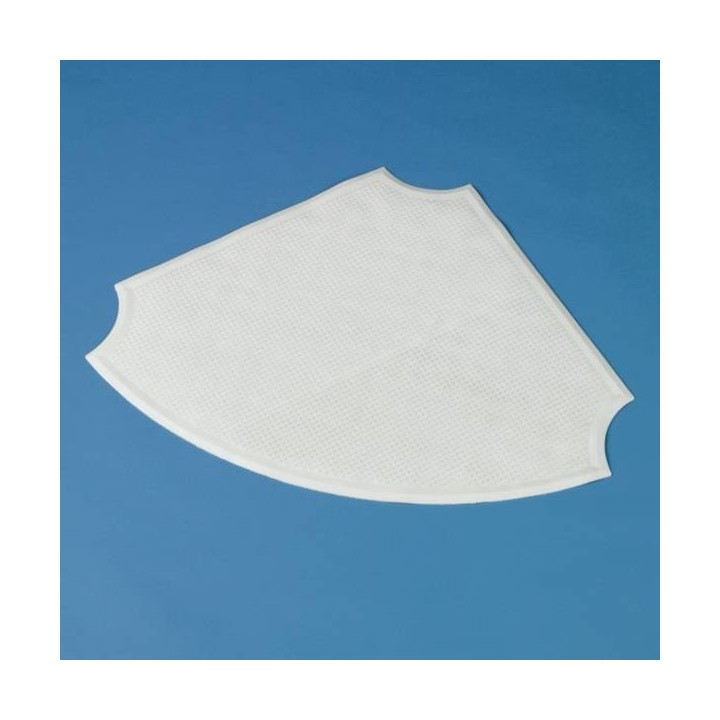 Tapis de douche d'angle