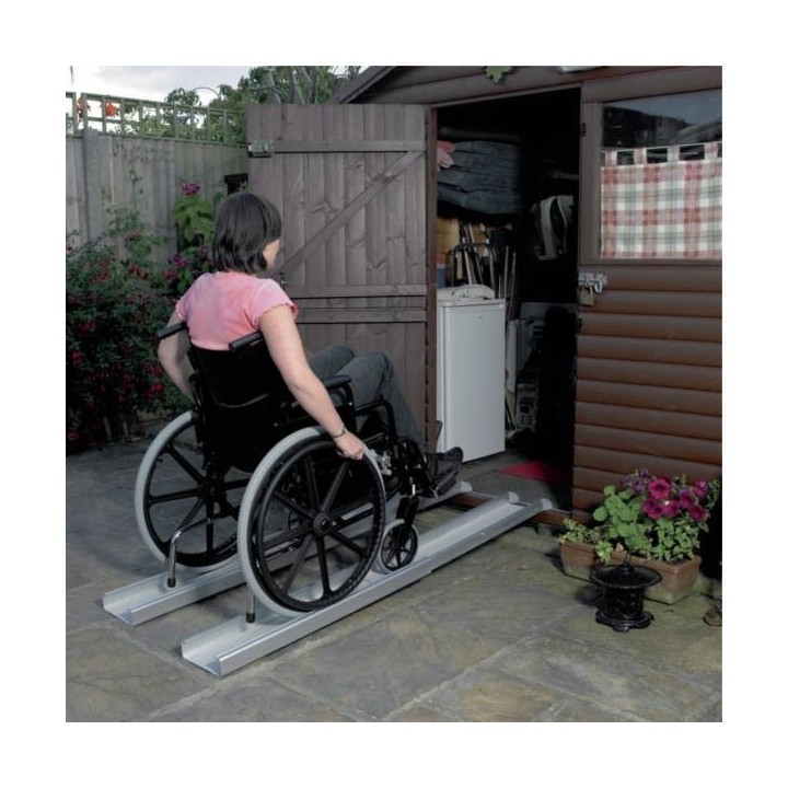 Paire de rampes télescopiques renforcées - 2 mètres