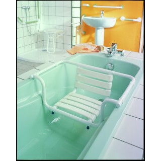 Siège de baignoire avec dossier