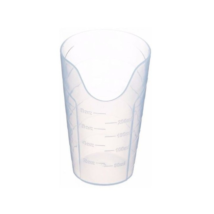 verre à découpe nasale