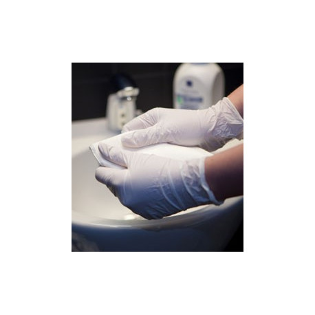 Gants vinyle non poudrés taille 6 - 7 (S) 100 pièces