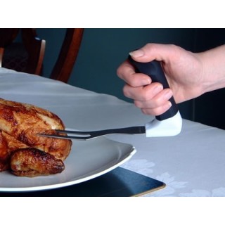 Fourchette à viande ergonomique