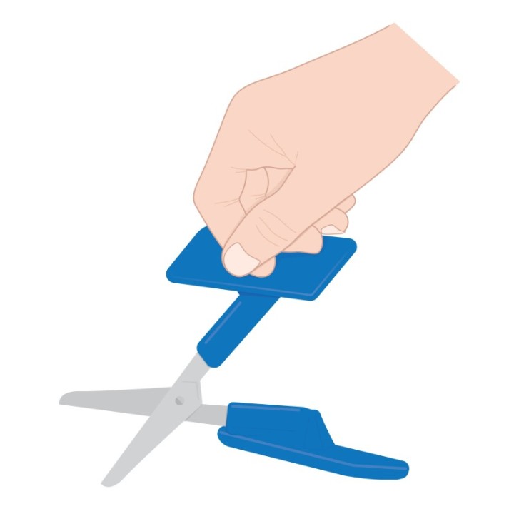 Ciseaux de table "clap" bout pointu