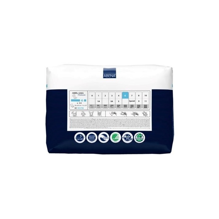 Protections anatomiques Abrisan n6 Air plus