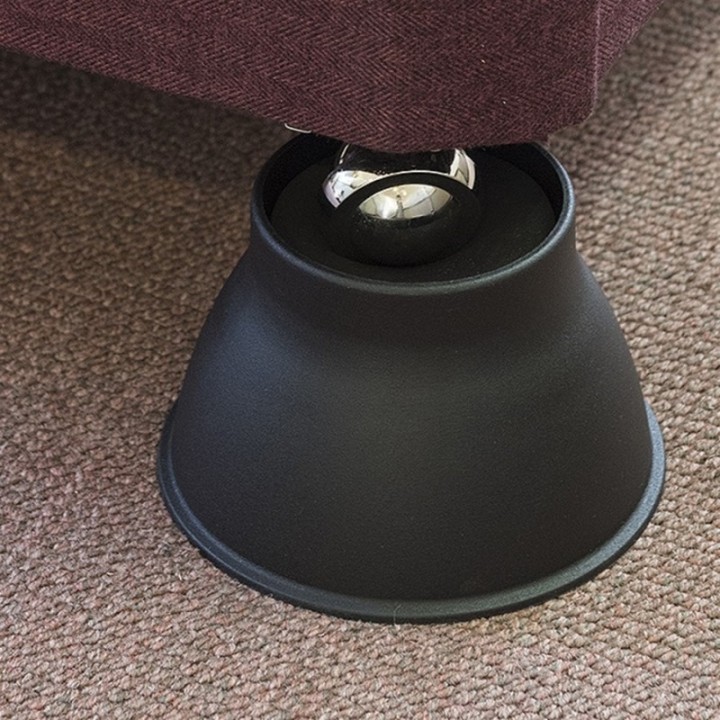 Sur élévateur 9 cm de mobilier éléphant noir