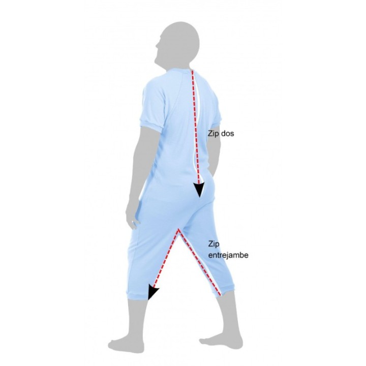 Grenouillère médicalisée unisexe
