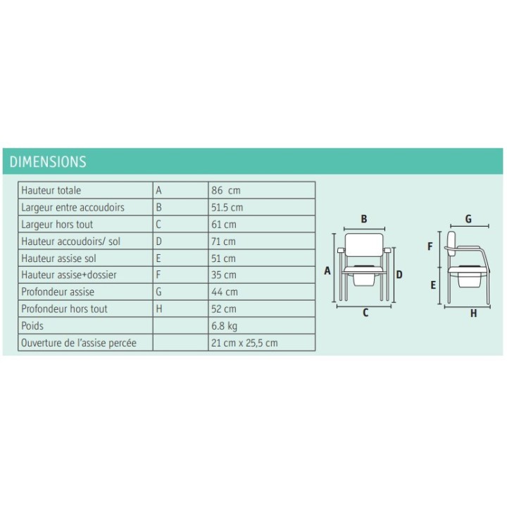 Chaise OPEN KIT - Chaise pot