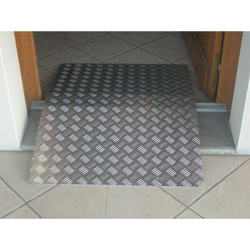 Rampe de passage de seuil double