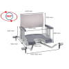 Siège de bain pivotant Aquatec Sorrento