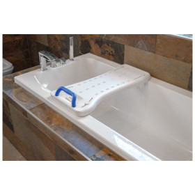 Planche de bain réglable avec poignée capacité 180 kg