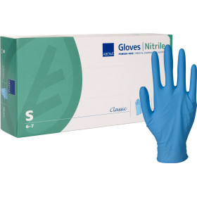 gants nitrile taille 6-7 ou S