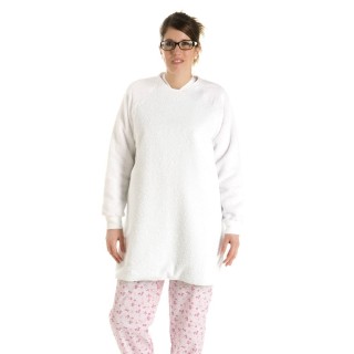 Bavoir éponge manches longues membrane PVC