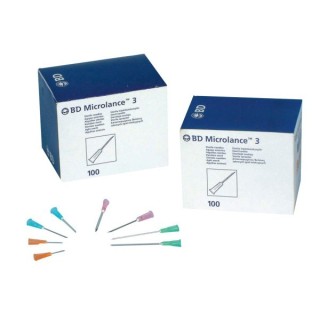 Aiguilles BD Microlance vert boîte de 100