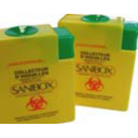 Collecteur d'aiguilles 250 ml Sanibox