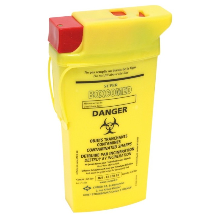 Collecteur de poche de proximité 2 pièces 3 l 25 unités