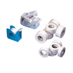 Sparadrap Micropore Original 3 m x 2,5 cm sur dévidoir - 12 rouleaux