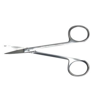 Ciseaux à iridectomie droits 10 cm