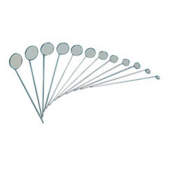 Miroir laryngien avec tige 14 mm diamètre