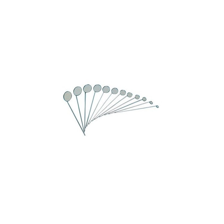 Miroir laryngien avec tige 18 mm de diamètre