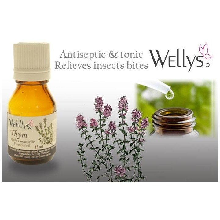 Huile essentielle de thym - 15 ml