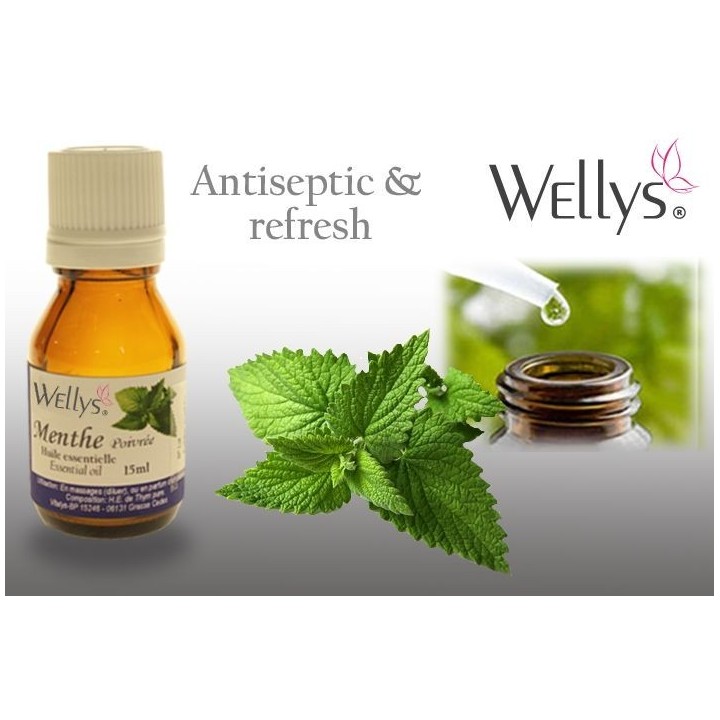 Huile essentielle de menthe poivrée - 15 ml