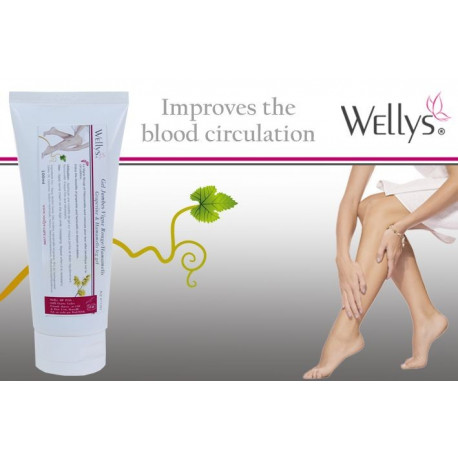 Gel pour les jambes vigne rouge et hammamelis - 100 ml