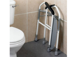 Cadre pour toilettes pliant avec repose-pied Buckingham / Sofamed